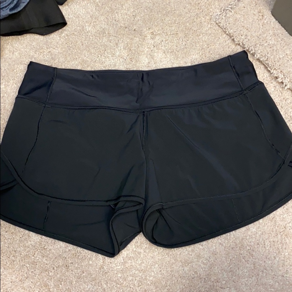 Gently worn lululemon short shorts